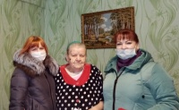 90- летний юбилей  труженицы тыла Куваевой Анны Алексеевны