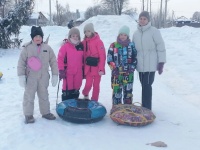 Подвижные игры на свежем воздухе «Зима спортивная»