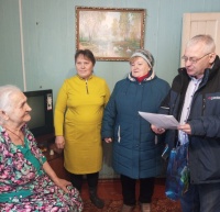 90-летний юбилей отмечает Тихомирова Татьяна Федоровна