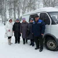 Плановая доставка граждан старше 65 лет на профилактический осмотр в ОБУЗ «Приволжская ЦРБ»