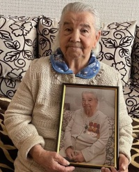 Поздравление тружеников тыла Челышеву Н.М. и Иванову Е.А. с Днем Победы